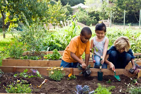 Kids in the Garden