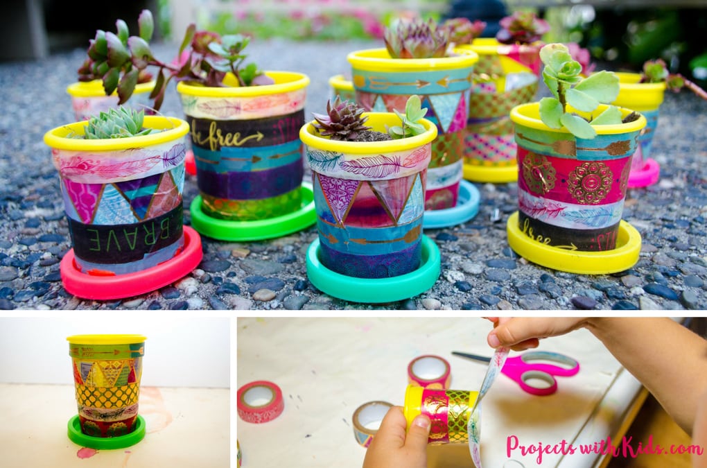 DIY Flower Pots fro Teacher Appreciation Week