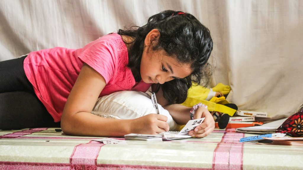 Child journaling