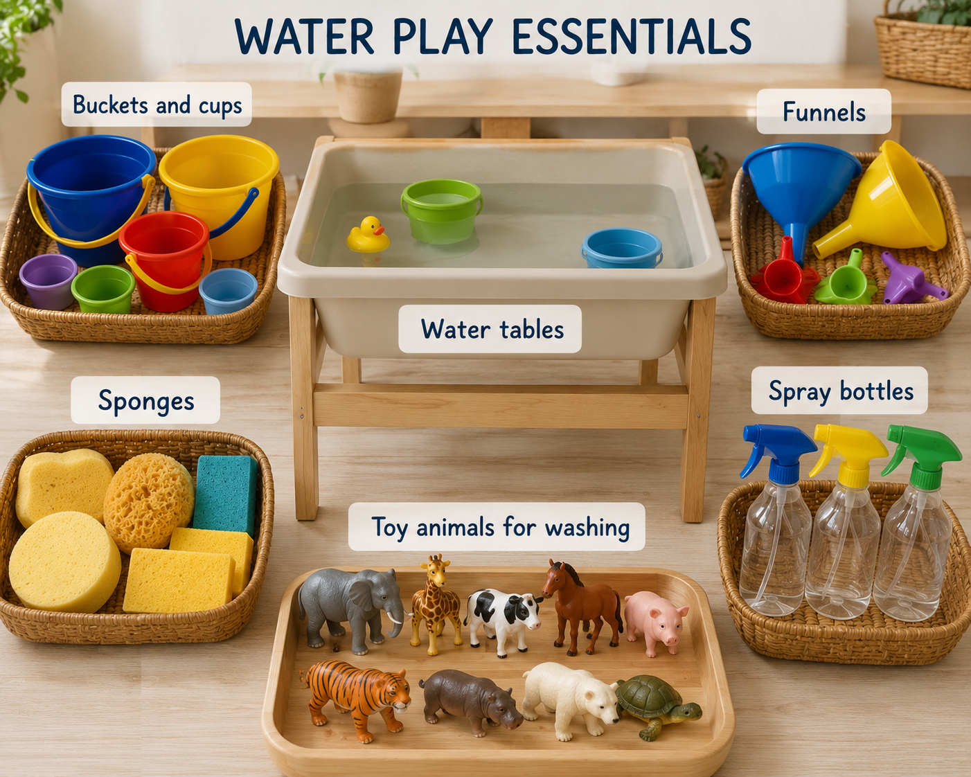 Water Play Objects